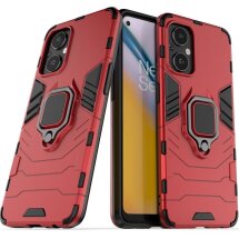 Защитный чехол Deexe Hybrid Case для OnePlus Nord N20 - Red: фото 1 из 8