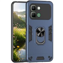 Защитный чехол Deexe Hybrid Shell для Infinix Note Edge - Blue: фото 1 из 7
