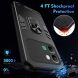 Захисний чохол Deexe Hybrid Shell для Infinix Note Edge - Blue (409209L). Фото 4 з 7