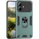 Защитный чехол Deexe Hybrid Shell для Infinix Smart 20 - Green (411203G). Фото 1 из 7