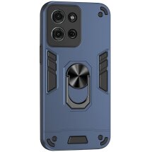 Защитный чехол Deexe Hybrid Shell для Motorola Moto G75 - Blue: фото 1 из 7