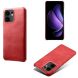 Защитный чехол Deexe Leather Back Cover для OPPO Reno 13 F/FS 5G - Red (377914R). Фото 4 из 5