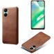 Защитный чехол Deexe Leather Back Cover для Realme C33 - Brown (309228Z). Фото 2 из 4