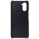 Защитный чехол Deexe Leather Back Cover для Realme C33 - Brown (309228Z). Фото 4 из 4