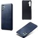 Защитный чехол Deexe Leather Back Cover для Samsung Galaxy M15 (M156) - Blue (349527L). Фото 4 из 4