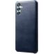 Защитный чехол Deexe Leather Back Cover для Samsung Galaxy M15 (M156) - Blue (349527L). Фото 1 из 4