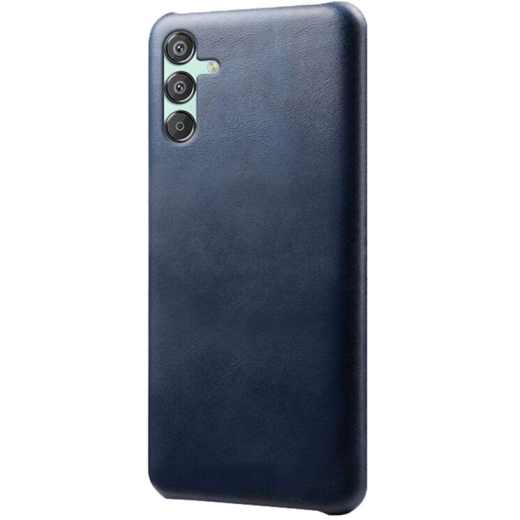 Защитный чехол Deexe Leather Back Cover для Samsung Galaxy M15 (M156) - Blue: фото 1 из 4