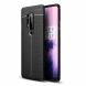 Защитный чехол Deexe Leather Cover для OnePlus 8 Pro - Black (264903B). Фото 1 из 14