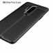 Защитный чехол Deexe Leather Cover для OnePlus 8 Pro - Black (264903B). Фото 4 из 14
