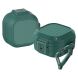 Защитный чехол Deexe Lock Design для Samsung Galaxy Buds Live / Buds Pro / Buds 2 / Buds 2 Pro / Buds FE - Blackish Green (267820DG). Фото 1 из 7