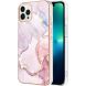 Защитный чехол Deexe Marble Style для Apple iPhone 15 Pro - Rose Gold (329359RG). Фото 1 из 5