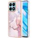 Захисний чохол Deexe Marble Style для Honor X8a - Rose Gold (335325RG). Фото 1 з 6