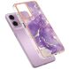 Защитный чехол Deexe Marble Style для Motorola Moto G24 / G04 / G04s / E14 - Purple (347839V). Фото 2 из 6