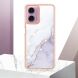 Защитный чехол Deexe Marble Style для Motorola Moto G24 / G04 / G04s / E14 - Light Green (347839LG). Фото 5 из 6