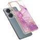 Защитный чехол Deexe Marble Style для Xiaomi Redmi Note 13 Pro 4G / Poco M6 Pro - Light Purple (345763LV). Фото 2 из 6
