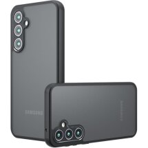 Захисний чохол Deexe Matte Skin для Samsung Galaxy S23 FE - Transparent / Black: фото 1 з 9