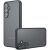 Защитный чехол Deexe Matte Skin для Samsung Galaxy S23 FE - Transparent / Black: фото 1 из 9