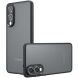 Захисний чохол Deexe Matte Skin для Samsung Galaxy S25 Edge (S937) - Black (377528B). Фото 1 з 10