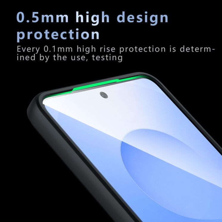 Захисний чохол Deexe Matte Skin для Samsung Galaxy S25 Edge (S937) - Black: фото 6 з 10