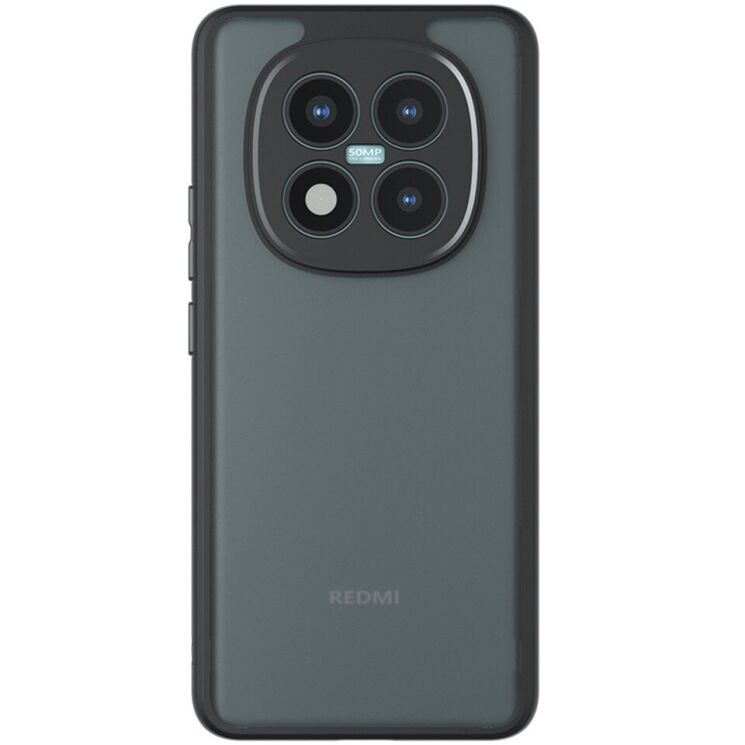 Защитный чехол Deexe Matte Skin для Xiaomi Redmi Note 15 Pro Plus / Poco M8 Pro 5G - Black: фото 2 из 11
