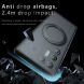 Защитный чехол Deexe Matte Skin Kickstand with MagSafe для ZTE Nubia Red Magic 11 Air - Transparent Black (423108TB). Фото 3 из 10