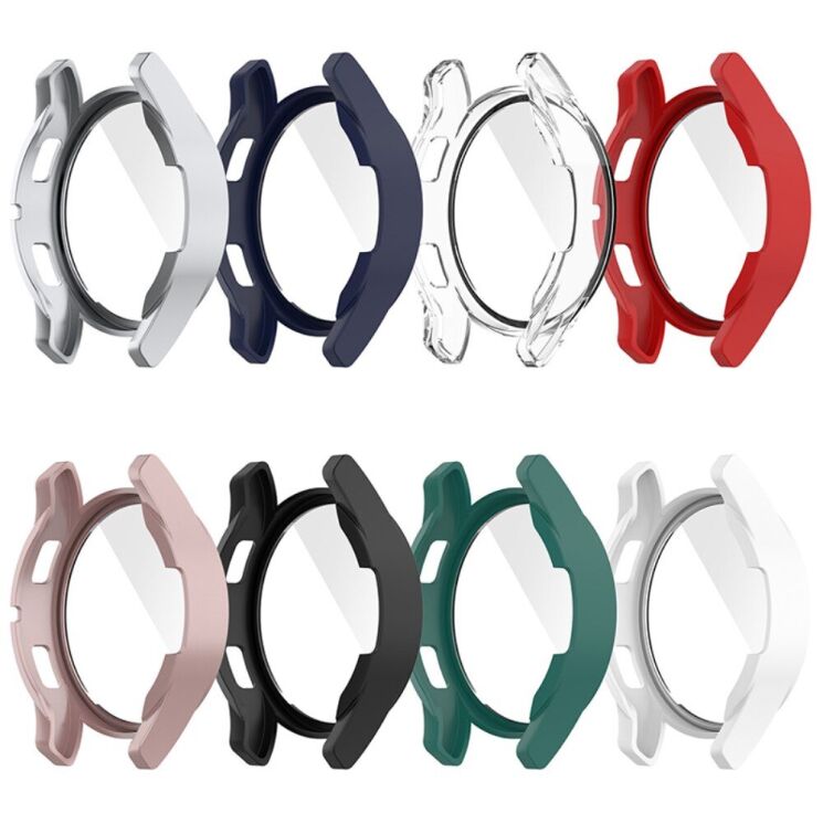 Защитный чехол Deexe Protective Frame для Samsung Galaxy Watch 4 (40mm) - Transparent: фото 5 из 6