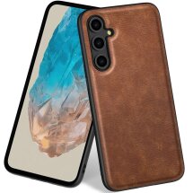 Защитный чехол Deexe Retro Cover для Samsung Galaxy M35 (M356) - Brown: фото 1 из 7