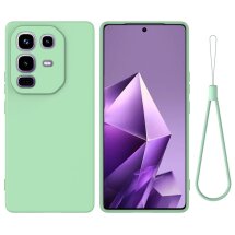 Защитный чехол Deexe Silicone Case для Infinix Note 50 / Note 50 Pro - Green: фото 1 из 8