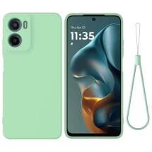 Защитный чехол Deexe Silicone Case для Motorola Moto G05 / Moto E15 - Green: фото 1 из 9
