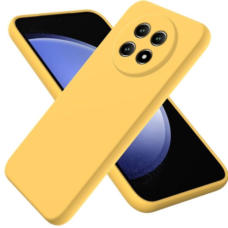 Защитный чехол Deexe Silicone Case для Realme 13 Pro / 13 Pro Plus - Yellow: фото 1 из 8