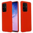 Защитный чехол Deexe Silicone Case для Samsung Galaxy S20 Ultra (G988) - Red (315021R)