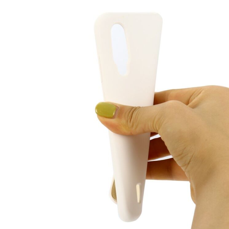 Силіконовий (TPU) чохол Deexe Silicone Case для Xiaomi Mi 9 Lite / Mi CC9 - White: фото 4 з 6