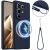 Защитный чехол Deexe Silicone Case with MagSafe для Infinix Note 50 / Note 50 Pro - Dark Blue: фото 1 из 8