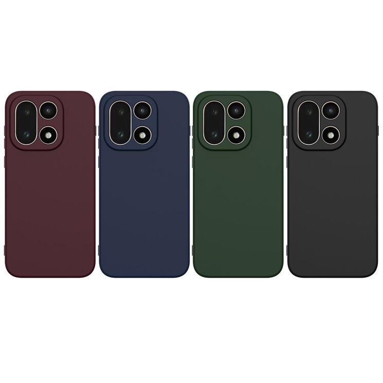 Защитный чехол Deexe Silicone Case with MagSafe для OnePlus 15 - Dark Green: фото 2 из 9