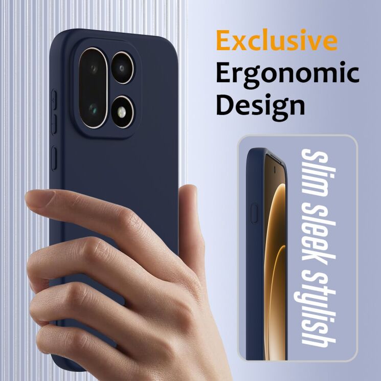 Защитный чехол Deexe Silicone Case with MagSafe для OnePlus 15 - Dark Green: фото 5 из 9