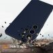 Защитный чехол Deexe Silicone Case with MagSafe для Samsung Galaxy S25 Ultra (S938) - Dark Blue (379511DB). Фото 3 из 9