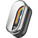 Защитный чехол Deexe Silicone Frame для Xiaomi Mi Smart Band 8 / 9 - Silver (326044S). Фото 1 из 8