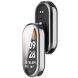 Защитный чехол Deexe Silicone Frame для Xiaomi Mi Smart Band 8 / 9 - Silver (326044S). Фото 3 из 8