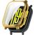 Защитный чехол Deexe Silicone Frame для Xiaomi Redmi Watch 5 Active - Gold: фото 1 из 7