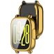 Защитный чехол Deexe Silicone Frame для Xiaomi Redmi Watch 5 Active - Gold (364909F). Фото 6 из 7