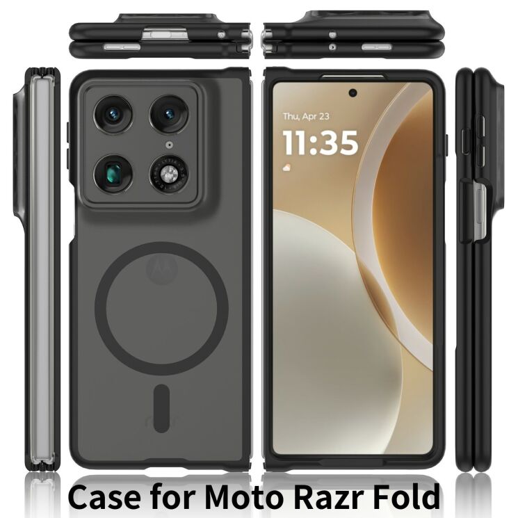 Захисний чохол Deexe Skin Touch (FF) для Motorola Razr Fold - Purple: фото 8 з 8