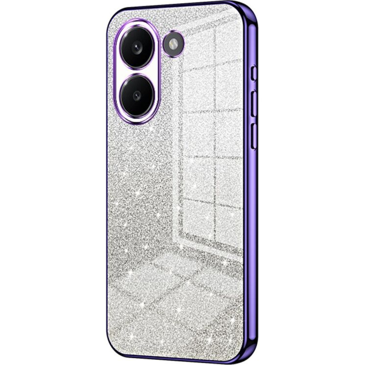 Защитный чехол Deexe Sparkles Cover для Xiaomi Poco X8 Pro - Purple: фото 1 из 7