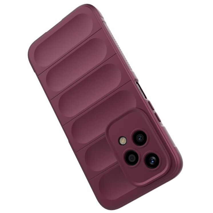 Защитный чехол Deexe Terra Case для Honor 200 Lite - Wine Red: фото 3 из 10