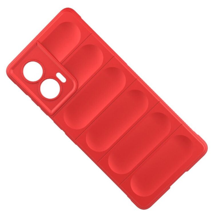 Защитный чехол Deexe Terra Case для Motorola Edge 50 Fusion - Red: фото 4 из 10