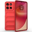 Защитный чехол Deexe Terra Case для Motorola Moto G56 - Red (383131R)