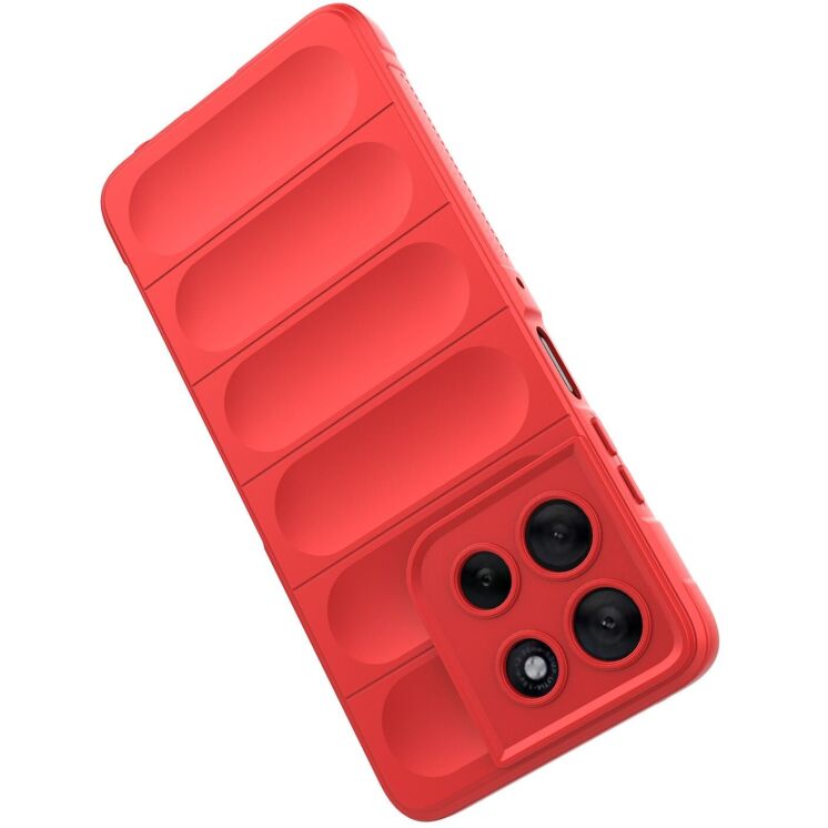 Защитный чехол Deexe Terra Case для Motorola Moto G56 - Red: фото 3 из 6