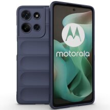 Защитный чехол Deexe Terra Case для Motorola Moto G75 - Dark Blue: фото 1 из 4