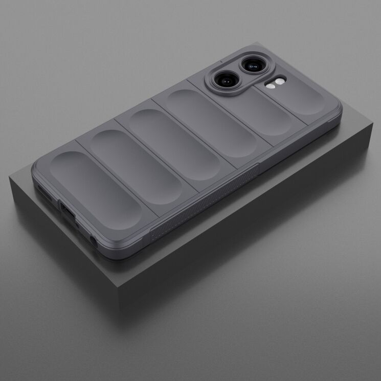 Защитный чехол Deexe Terra Case для OPPO A5x - Dark Grey: фото 2 из 6