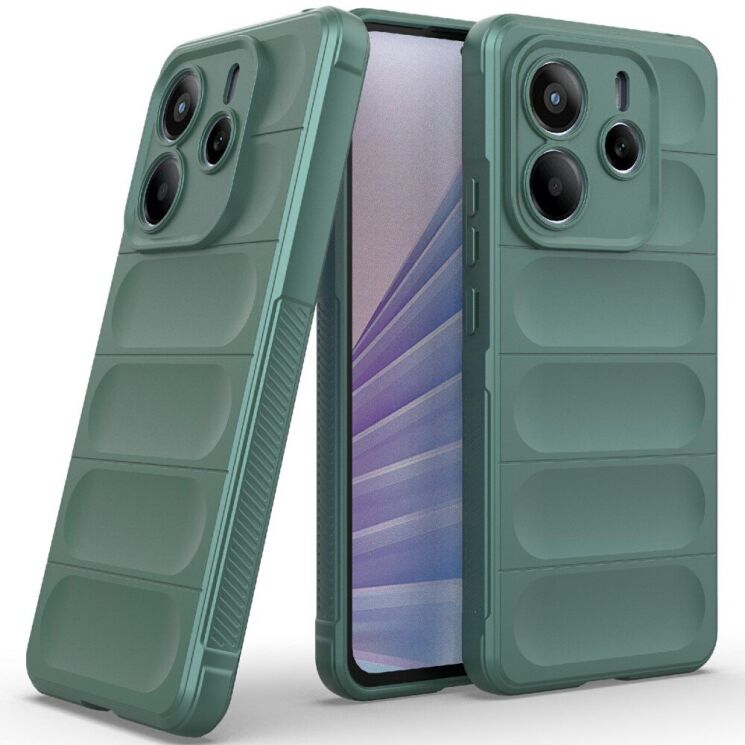 Защитный чехол Deexe Terra Case для Xiaomi Redmi Note 14 5G - Green: фото 2 из 10