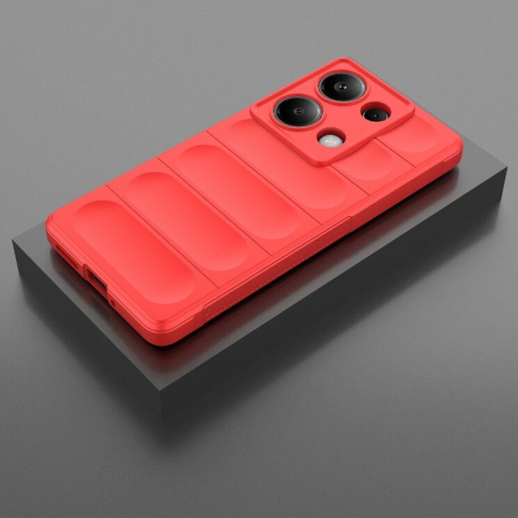 Защитный чехол Deexe Terra Case для Xiaomi Redmi Note 14S - Red: фото 3 из 6